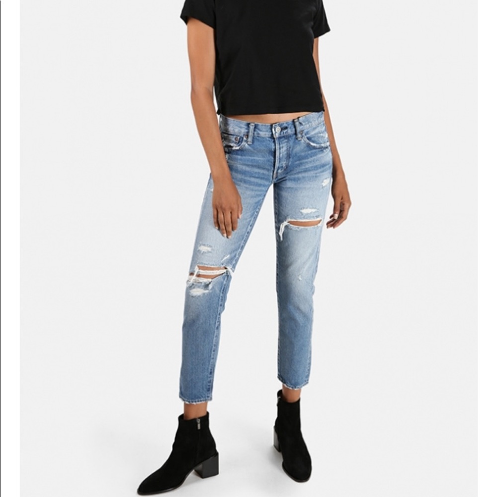 Moussy “Bowie” Tapered Jeans